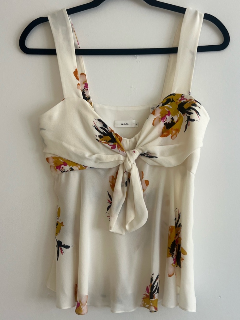A.L.C. Silk Tank Top